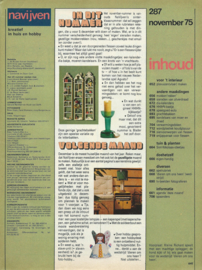 navijven – KREATIEF IN HUIS EN HOBBY - nr. 287 - NOVEMBER 1975