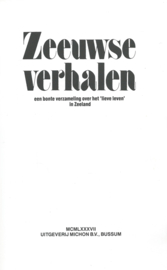 Zeeuwse verhalen – diverse auteurs - 1987