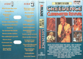 MC – CREEDENCE CLEARWATER REVIVAL - THE COMPLETE HIT-ALBUM - 1985