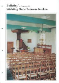Bulletin – Stichting Oude Zeeuwse Kerken – 9 stuks - 1995-2006