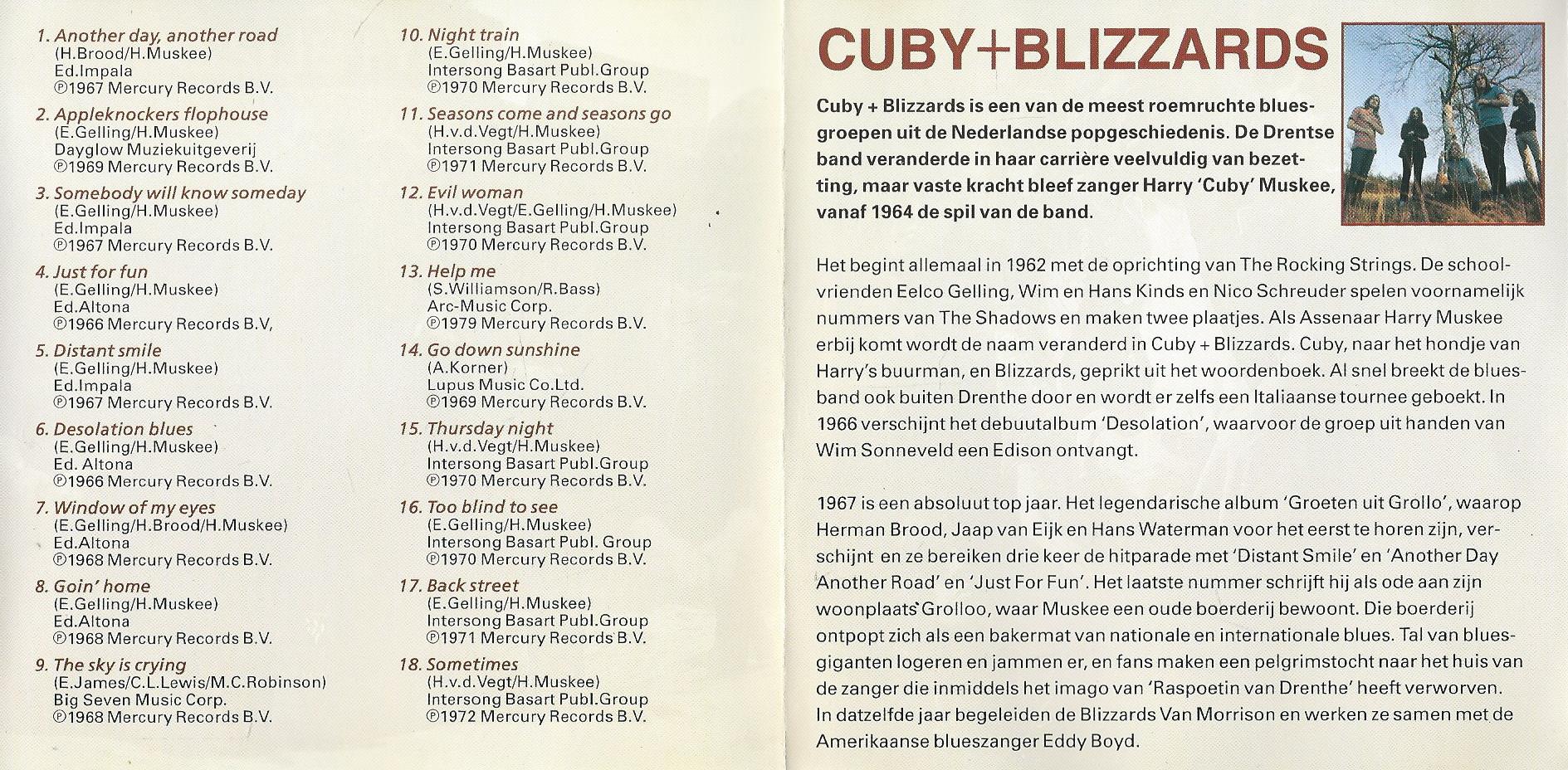 CD - Cuby + Blizzards - The Universal Masters Collection – 2002