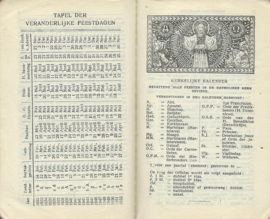 ROOMSCH-KATHOLIEK MIS- EN VESPERBOEK MET UITLEG – 1932