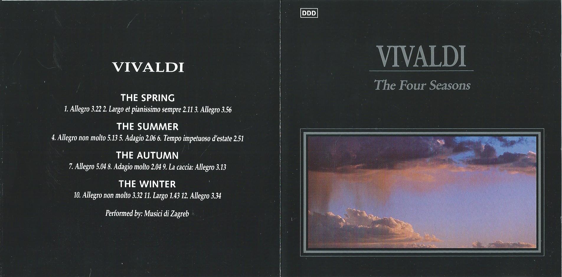 CD – Vivaldi – The Four Seasons - 1991
