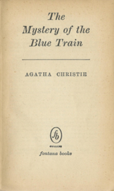 The Mystery of the Blue Train – AGATHA CHRISTIE - 1964