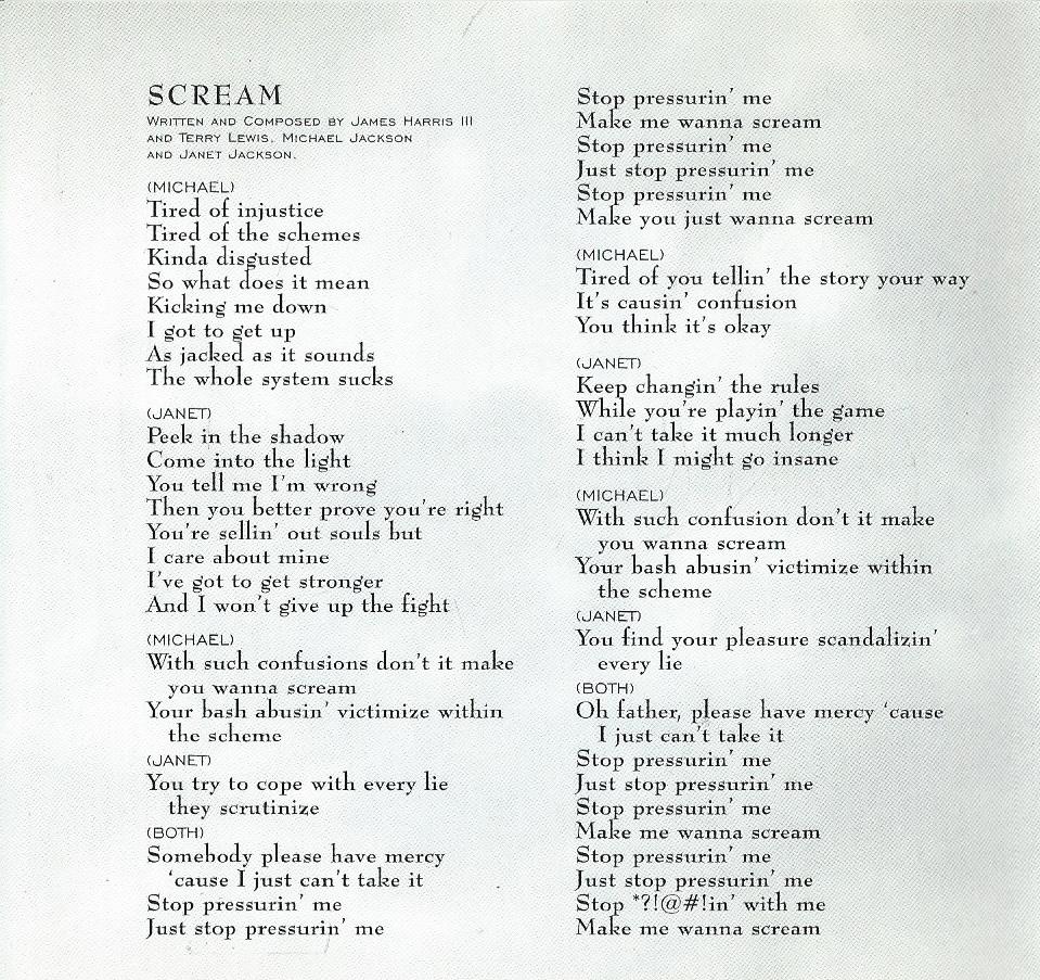 CD – Maxi-Single – MICHAEL JACKSON – SCREAM - 1995