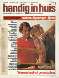 handig in huis - nummer 1–oktober 1975 en nummer 3–maart 1976