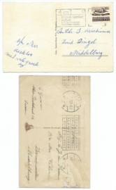 SET van 2 ansichtkaarten – Leiden – o.a. 1926