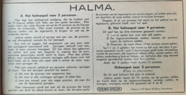 HALMA – SPEAR’S SPELEN – jaren ‘30