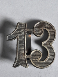 Foudraal met 24 Alpacca-zilveren tafelnummers