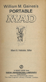 MAD pocket - THE PORTABLE MAD – William M. Gaines - (USA) - 1970