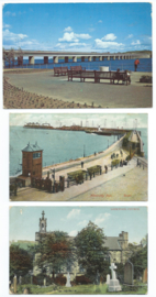 SET van 3 ansichtkaarten – Groot-Brittannië – 1907, 1909, 1976
