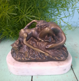 Erotisch Bronzen Beeld