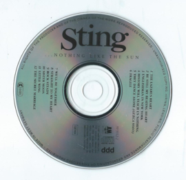 CD – STING - NOTHING LIKE THE SUN - 1987