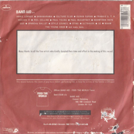 BAND AID – DO THEY KNOWIT’S CHRISTMAS ? – FEED THE WORLD - 1984