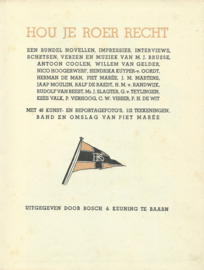 Hou je roer recht – P. KEUNING - 1935