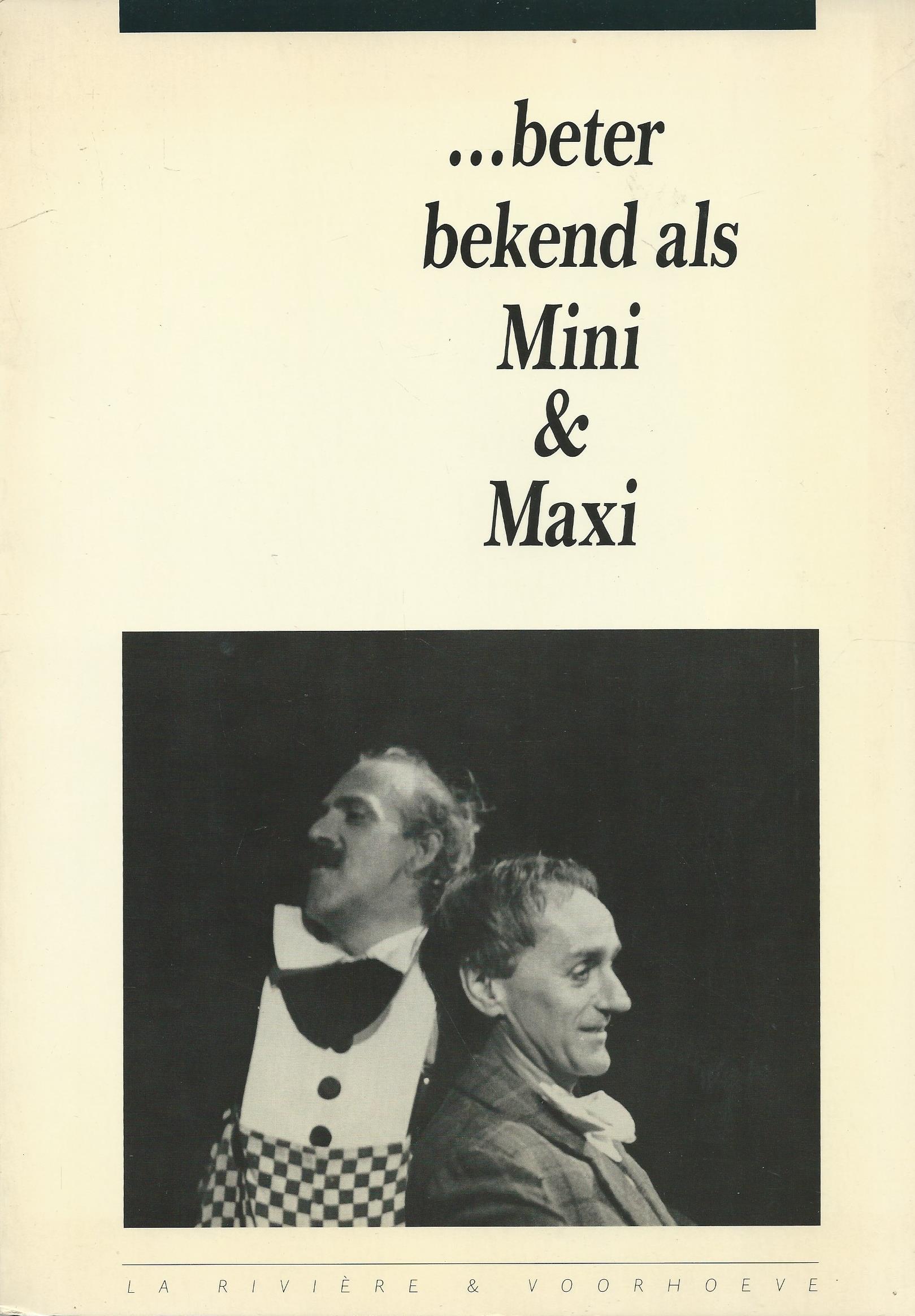 ...beter bekend als Mini & Maxi – Joop Bromet – 1993