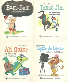 Happy-boekjes – 4 stuks – Hanna-Barbera – 1965