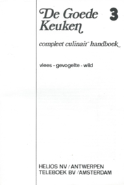 De Goede Keuken 3 – vlees – gevogelte – wild – 1977