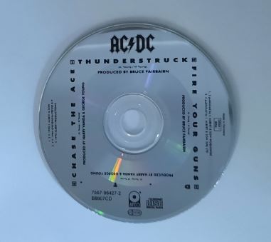 CD – Single - AC/DC – Thunderstruck - 1990