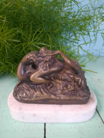 Erotisch Bronzen Beeld