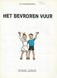 SUSKE EN WISKE - 141 - HET BEVROREN VUUR – W.VANDERSTEEN - 1977