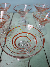 6 Cocktail/ dessertglazen