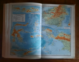 SCHOOLATLAS DER GEHELE AARDE – BOS-NIERMEYER - 1955