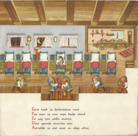 Folder – EPEDA matrassen – Sneeuwwitje – jaren ‘50