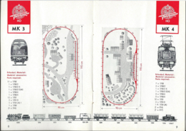 Fleischmann H0 – Sporenplan boekje – MK - 1964