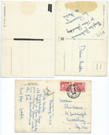 SET van 3 ansichtkaarten – Frankrijk – STRASBOURG/STRAßBURG – o.a. 1947, 1948