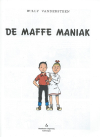 SUSKE EN WISKE - 166 - DE MAFFE MANIAK - WILLY VANDERSTEEN - 1997