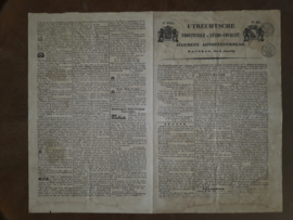 UTRECHTSCHE PROVINCIALE EN STADS-COURANT.  Ao 1841. – No. 92.