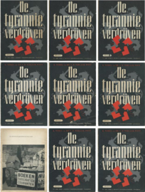 De tyrannie verdrijven – K. NOREL en DR. L.D. TERLAAK POOT – 9 stuks - 1947
