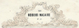Prent - Robert-Macaire Dentiste - Honoré Daumier - IN LIJST - 1837