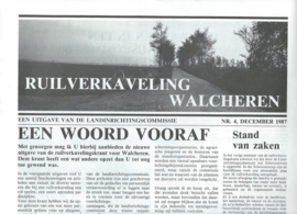 Ruilverkaveling Walcheren – Voorontwerp e.d. – 1989-1990