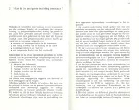 ONTSPANNEN LEVEN DOOR AUTOGENE TRAINING – Dr. H. Mensen - 1978