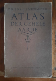 SCHOOLATLAS DER GEHELE AARDE – BOS-NIERMEYER - 1955