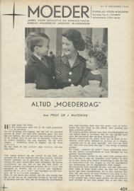 Moeder, HET “VAKBLAD” VOOR MOEDERS – jaargang 1946 in boek
