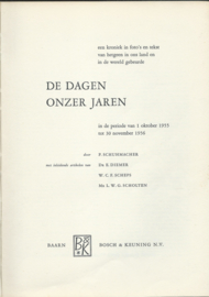 De dagen onzer jaren 1956 – P. SCHUHMACHER