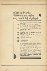 HOE MENKO OVER DE BRUG KWAM – J.H. VAN DER HEIJDEN - 1937