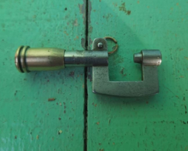 vintage Micrometer - keychain