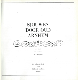 SJOUWEN DOOR OUD ARNHEM – A.S. Stempher - 1970
