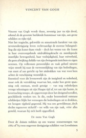 Vincent van Gogh – DR G. KNUTTEL WZN - 1960