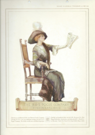 Prent – Ontwerp en vierkleurenclichés voor een catalogus omslag voor THE H. & S. POGUE COMPANY - 1913