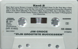 MC – JIM CROCE ‎– “ZIJN GROOTSTE SUCCESSEN” ‎– 1981 (♪)