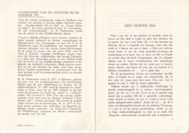 LANGS DIEKEN EN WEGEN – D.A. POLDERMANS – 1971