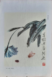 Prent – Qi Baishi Ink Painting – set van 3