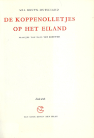 DE KOPPENOLLETJES OP HET EILAND – MIA BRUYN-OUWEHAND – 1961