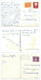 SET van 3 ansichtkaarten – Naarden – 1965-1968