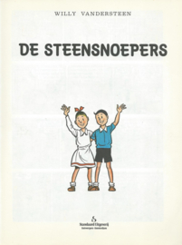 SUSKE EN WISKE - 130 - DE STEENSNOEPERS - WILLY VANDERSTEEN - 1982